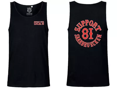 Hells Angels Support 81 Tank Saarbruecken New Black • $50.56