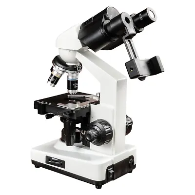 SVBONY SM201 Compound Binocular Microscope 40-2500X For Laboratory Research • $229.99