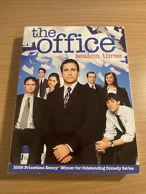 The Office Complete US Season Series 3 TV Show DVD Set NEW Steve Carell REGION 4 • $14.90