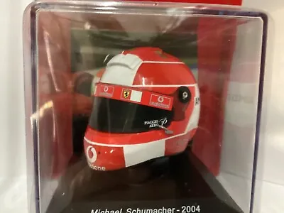 Helmets Pilots Ferrari Michael Schumacher 2004 Italy Gp 1:5 New IN Course • $37.58