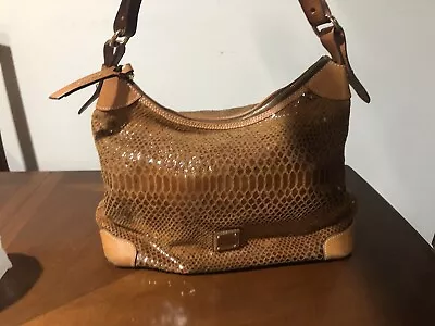 Dooney And Bourke Erica Snakeskin Shoulder Bag • $44