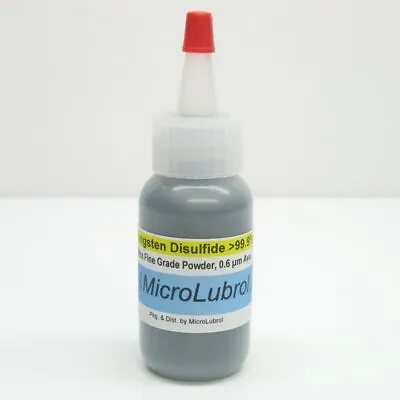 1 Oz MICROLUBROL TUNGSTEN DISULFIDE Sulfide WS2 Powder ULTRA FINE ½ Micron  • $16.95