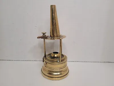 Protector Lamp Co Brass Miners Lamp Lantern ECCLES Sole Makers *Model 819 RARE* • £67.44