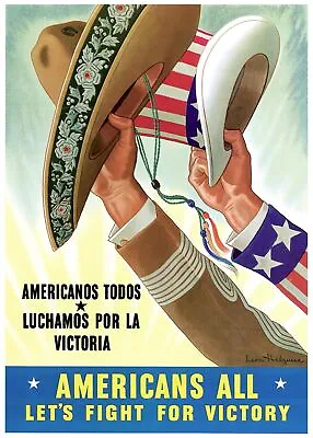 7831.Decoration Poster.Home Room Wall Interior Design.American Mexicans Together • $57