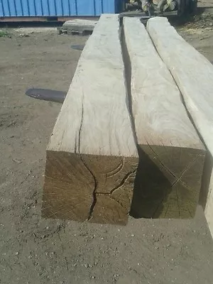 £150 • Buy Oak Beam, Hand Cut, Hand Made Typically 6  X 6  X 8 '