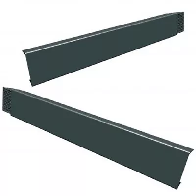 Manthorpe Linear Dry Verge - Right Hand - Slate Grey • £10.20