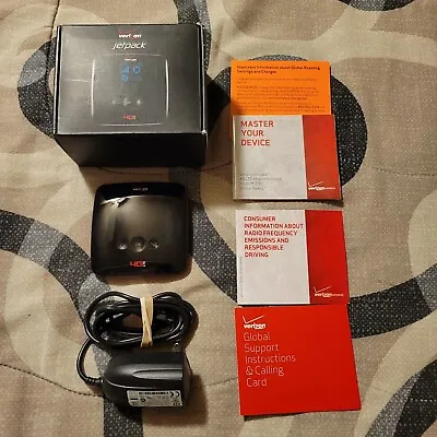 Verizon Model 890l Jetpack 4g Lte Mobile Hotspot With Charger Paperwork In Box • $20
