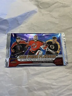 2003 McDonalds Pacific Prism Platinum Sealed Pack Of 3 Hockey Cards • $4.33