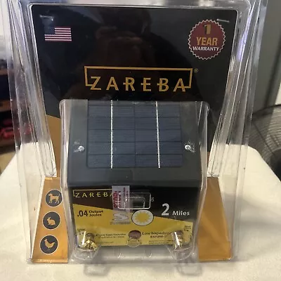 Zareba ESP2M-Z Solar Powered Low Impedance Electric Fence Charger • $139.99