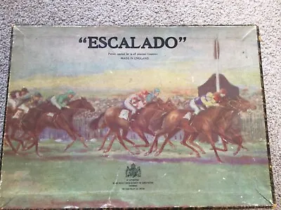 Chad Valley Horse Racing Game Escalado Horse Racing Game Vintage Missing Sign • £18