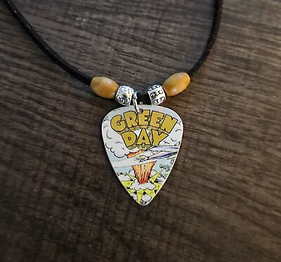 Handmade 90s Rock Alumimum Guitar Pick Necklaces • $15