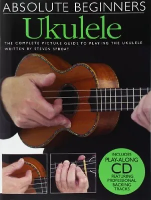 Absolute Beginners Ukulele (Book And Cd) Uke Book/Cd By Various • £2.89