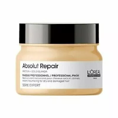 L'Oreal Professionnel Absolut Repair Lipidium Hair Masque - 250ml + Ship Fast L • £43.94