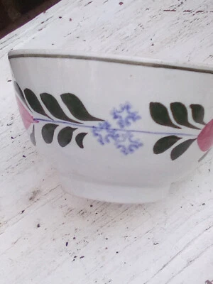 £16 • Buy Spongeware Bowl - Vintage