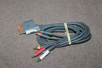 Official Microsoft Xbox 360 Component AV HD TV Cable Composite Audio Video Lead • £5.95