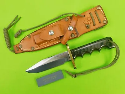 US Vietnam Era Custom Made Handmade RANDALL S Fighting Knife W/ Sheath Stone • $2750