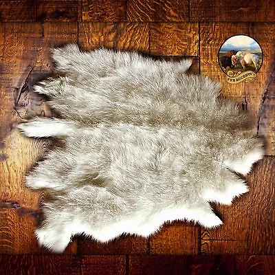 $159.99 • Buy Plush Luxury Fur Buffalo Skin Hide Pelt Rug White Throw Faux Fur Shag Sheepskin