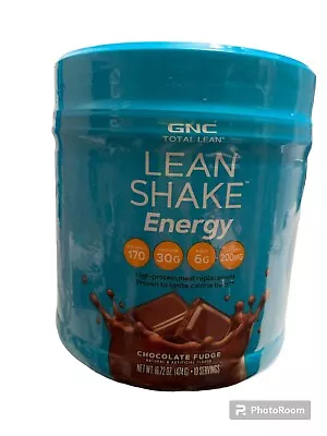 GNC Lean Shake Energy Chocolate Fudge 16.72oz EXP 4/28/24  • $17