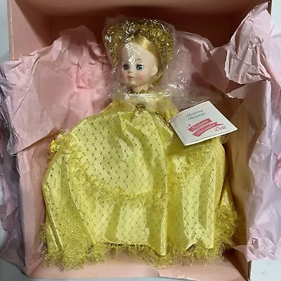Madame Alexander Sleeping Beauty #1595 Gold Dress 14  Doll Original Tag In Box • $30