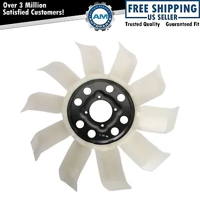 Radiator Fan Assembly Ten Blade Fits 85-04 Ford • $38.69