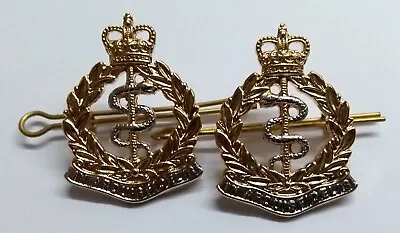 RAMC Collar Dogs British Army Style R.A.M.C Insignia Metal Badges & Split Pins • £14.99