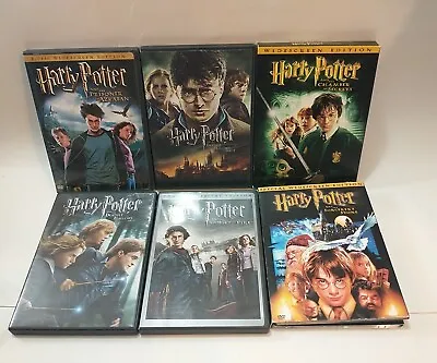 Harry Potter Blu-ray DVD Lot Of 6  • $14.99