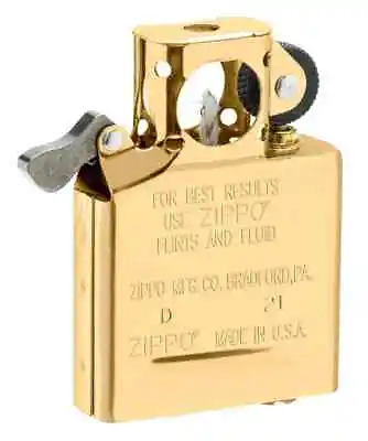 Zippo 65845 Gold Flashed Pipe Insert New In Box • $28.60