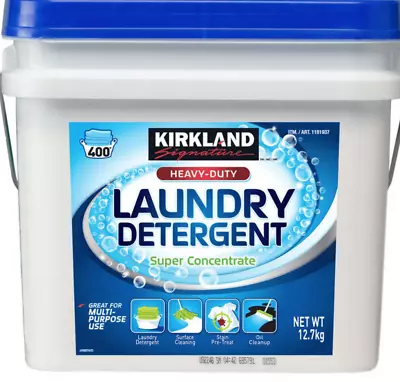 Kirkland Signature Non-Bio Concentrate Washing Powder Laundry 400 Washes 12.7kg  • £39.99