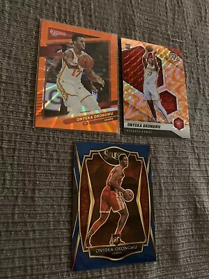 Onyeka Okongwu - Mosaic ORANGE Prizm RC Select Premier Level RC Donruss ORANGE • $1