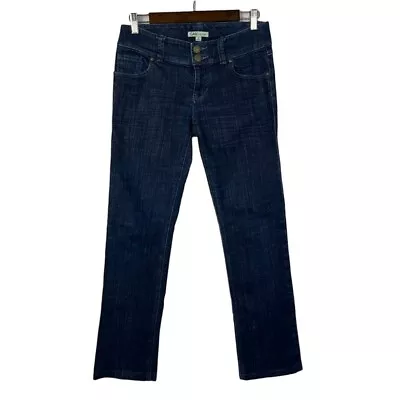 Cabi Dark Wash Lou Lou Slim Straight Jeans 4 #201 • $34.95