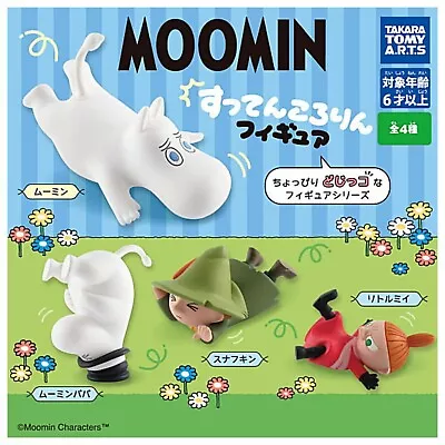 Moomin Suttenkororin Figure Capsule Toy 4 Types Full Comp Set Gacha New Japan • $38.82