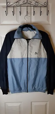 £27.99 • Buy Puma Vintage 80s 'made In West Germany' Blue Track Top Size S 6