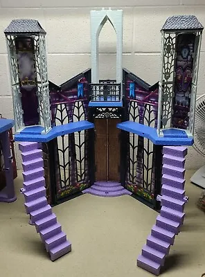 Monster High Doll House Deadluxe Haunted Playset Castle - Incomplete • $87.91