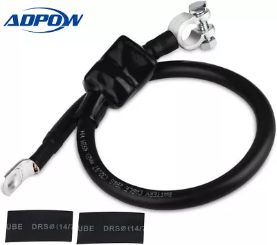 Negative Battery Cable 2 AWG 2 Gauge Ga Copper Custom Made Auto-Truck-Marine • $18.69