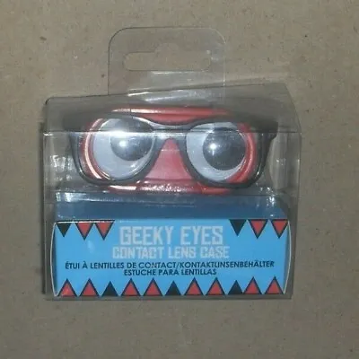 £3.95 • Buy Geeky Eyes Contact Lens Case - NPW - USA 