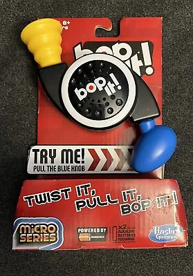 NEW Hasbro Gaming Bop It Micro Mini Series BOP-IT GAME Travel Size Fun Solo Pass • $5.99