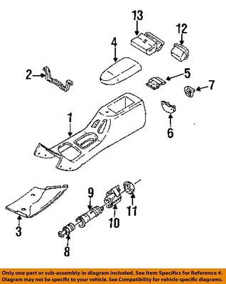 FORD OEM Console-Catch F5RZ54060A96B • $23.99