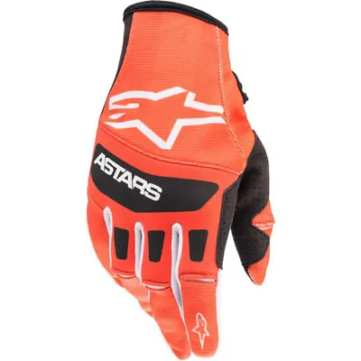 NEW Alpinestars MX Techstar Orange/Black Dirt Bike Gloves • $25