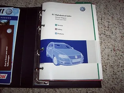 2007 VW Volkswagen Passat Wagon Owner's Owner User Manual Value 2.0T 3.6L V6 • $77.74