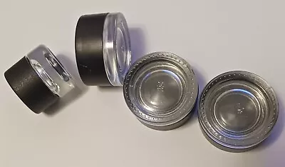 Lot Of 4 Small 1og Jars 0.5gm Jar 2gm 1 Gram Ounce 2 Mini Tiny Glass Container • $7.50