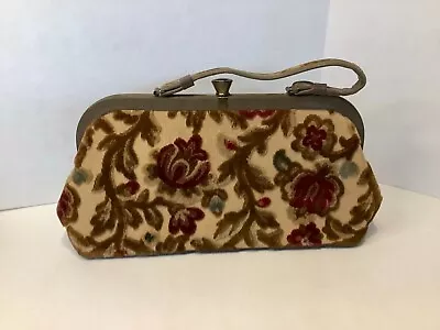 Vintage Garay Carpet Bag Purse Floral  • $39.99