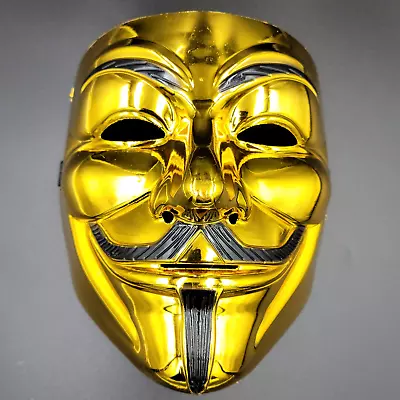 $7.98 • Buy V Vendetta Guy Fawkes Anonymous Hacker Face Mask HalloweenCosplay Party Prop