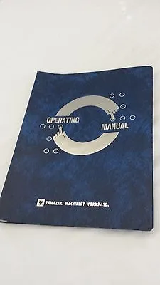 YAMAZAKI Operating Manual For MAZAK Vertical Quality Center  VQC-20/40 & 20/50 • $99