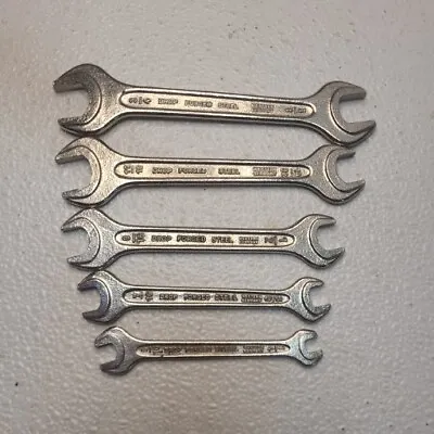 Vintage Open End Wrenches Drop Forged Steel Made In Western Germany Set Of 5 • $11.99