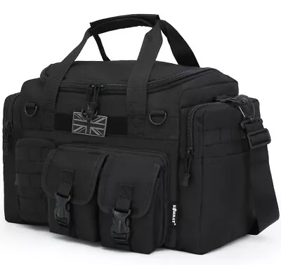 Kombat UK Saxon Tactical Army Military Camouflage Holdall Molle Travel Bag 35L • £26.99