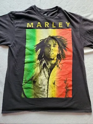 Bob Marley Zion Rootswear Short Sleeve Shirt Size Large See Pics 2017  • $14.99