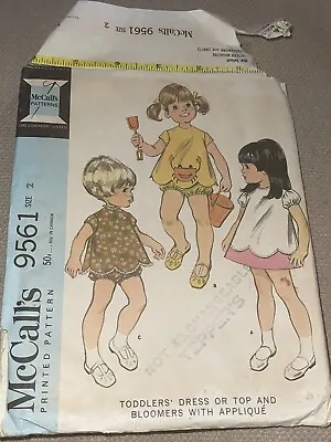 Vtg. Uncut Sewing Patterns For Toddler/Child - McCall's & Simplicity- You Choose • $4.99