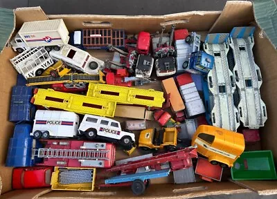 Matchbox Corgi Toys & Dinky Toys Job Lot / Collection - Vintage • £99.95