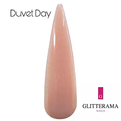 DUVET DAY Glitterama Nail Acrylic Glitter Powder Nude Natural Core Base Natural • £2.95