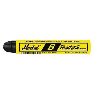 Markal 80223 Paintstik Solid Paint Marker Large Tip Black Color Family • $18.85